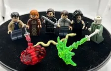 Authentic LEGO Harry Potter 76415 Mini figure Lot Of 7 W/ Accessories