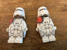 Lego Star Wars Episode 7 First Order Snowtrooper Officer Minifigure sw0656 x2