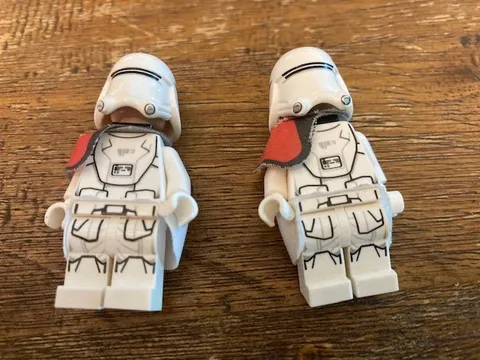 Lego Star Wars Episode 7 First Order Snowtrooper Officer Minifigure sw0656 x2