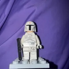 LEGO Boba Fett Minifigure - White Prototype - Star Wars (sw0631)