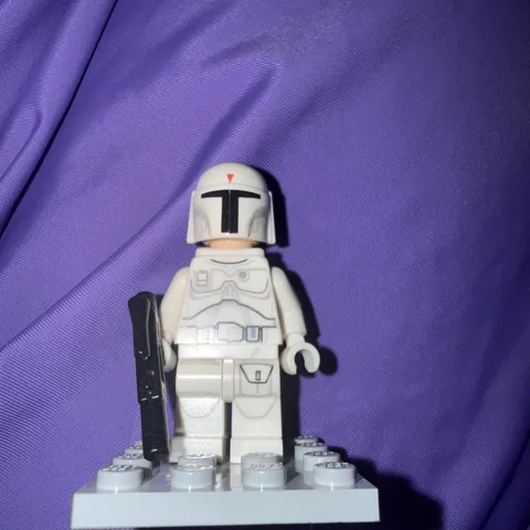 LEGO Boba Fett Minifigure - White Prototype - Star Wars (sw0631)