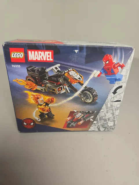 LEGO Marvel 76335 Spider-Man vs. Ghost Rider Motorcycle 72 pcs (Sealed)