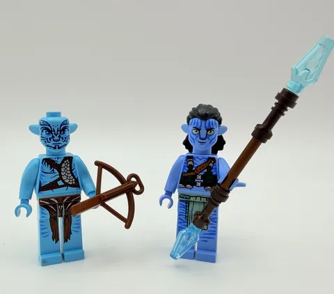 LEGO Avatar  Jake Sully & Tonowari w/ Accessories Minifigures Lot 75576