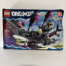 LEGO Dreamzzz: Nightmare Shark Ship (71469) Opened Box, All Inner Bags Sealed