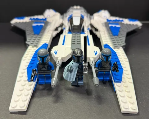 Pre Vizsla's Mandalorian Fighter (9525) LEGO Star Wars 99% Complete - MINT