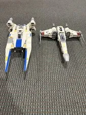 LEGO Star Wars Rebel U-Wing & X-Wing Starfighter Lot Rogue One Ships Used