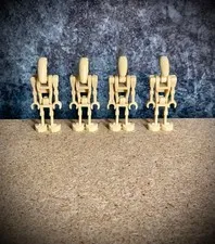 4x Lego Star Wars - sw0001d - Battle Droid - (2008) perfect condition