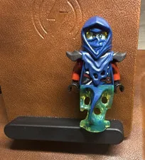 LEGO Ninjago Minifigure Blue Hood Translucent Green Legs Plastic Age 5+