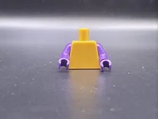 LEGO MINIFIGURE MODOK TORSO 973C066 PEARL GOLD / DARK PURPLE ARMS