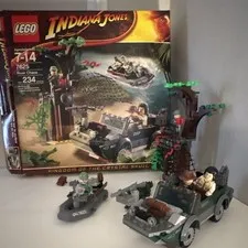 LEGO Indiana Jones 7625 River Chase 234 pcs 7-14 Box