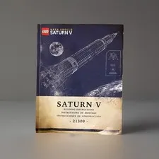 LEGO INSTRUCTIONS ONLy  NASA Apollo Saturn V  #21309  Manual Only No Parts