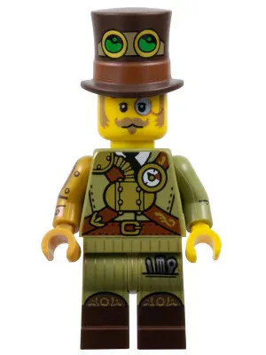 LEGO® Minifigure col460 Steampunk Inventor, Series 27