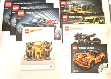 LEGO Manuals assortment LOT 9395, 42122, 42138, 42155, 77013 and 42093