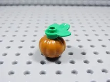 LEGO Dark Orange Pumpkin w/ Leaf Food Plant Minifig BS