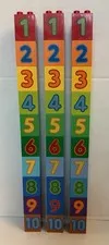 Lot Of Lego DUPLO Number Bricks - Perfect for Preschool, Homeschool