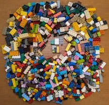 LEGO Bricks 675pcs Mixed Color 1x1 1x2 1x3 1x4 2x2 2x3 2x4 MOC 1x 2x Stud Wide 