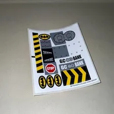 Lego Batman Original Sticker Sheet The Batmobile: Two-Face's Escape Set 7781