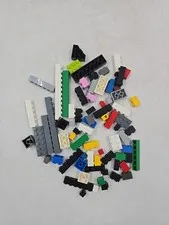 Lego Brick Used Piece Bulk Lot Block Grey Green Blue Black White Yellow Red