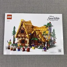 LEGO 43242 Disney Snow White Seven Dwarfs Cottage Instruction Manual ONLY