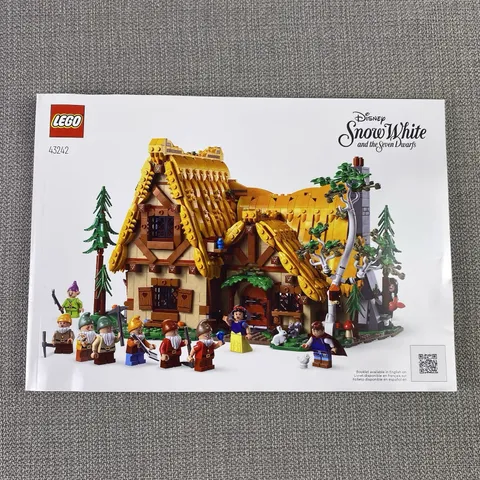 LEGO 43242 Disney Snow White Seven Dwarfs Cottage Instruction Manual ONLY