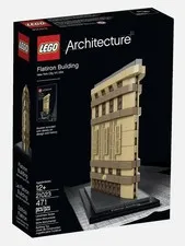 LEGO Architecture 21023 Flatiron Building New York NYC 471pcs Retired Sealed