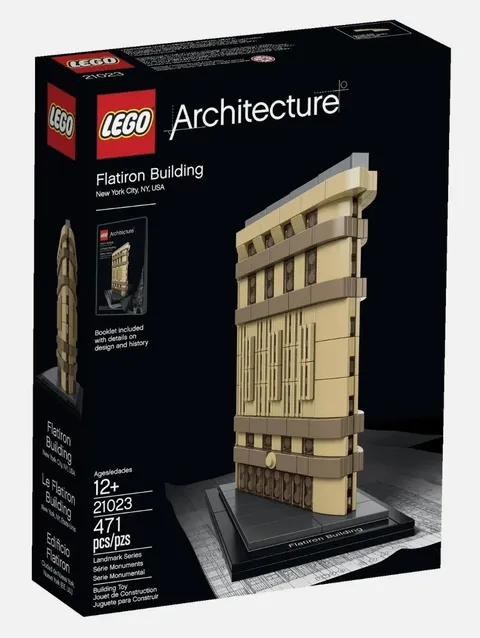 LEGO Architecture 21023 Flatiron Building New York NYC 471pcs Retired Sealed