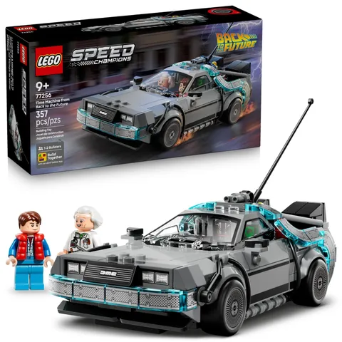 NEW SEALED - LEGO Speed Champions Time Machine from Back to the Future (77256)