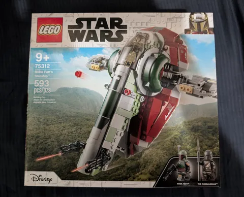 LEGO Star Wars Boba Fett's Starship 75312 593 pcs Set 9+