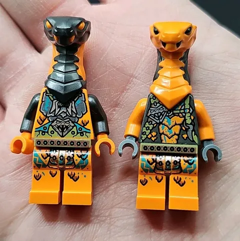 Lot of 2 LEGO Ninjago Minifigures Boa Destructor Core & Mechanic 71757 njo0735