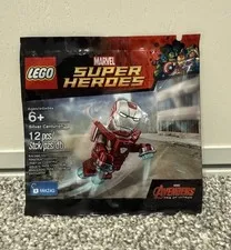 LEGO 5002946  Marvel Super Heroes Silver Centurion Iron Man Minifigure Polybag