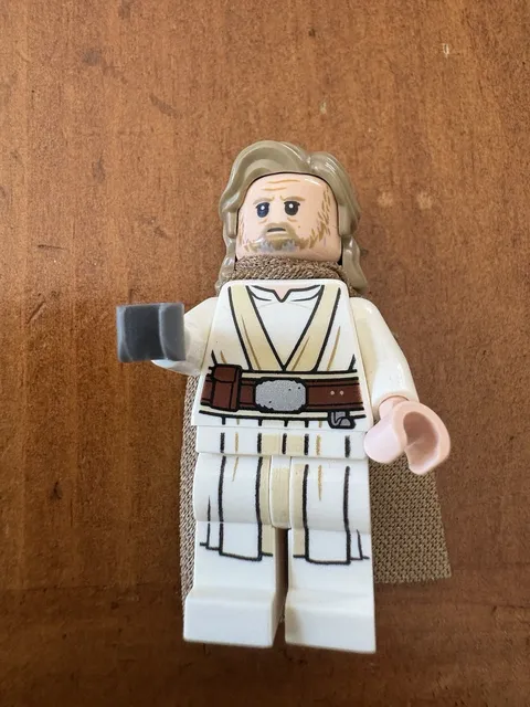 LEGO Star Wars Luke Skywalker Old Jedi Master Minifigure Cape sw0887 Ahch-To