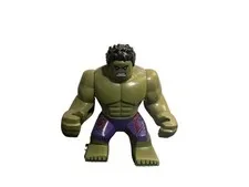 Lego Hulk Big Fig Minifigure sh0173 Dark Purple Pants w/ Avengers Logo (2015)