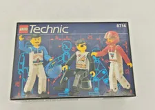 LEGO 8714 The LEGO Technic Team New Sealed MISB New Technic Figures Vintage Original Packaging