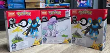 (3) Pokémon Legos all new in boxes. never opened.