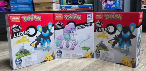 (3) Pokémon Legos all new in boxes. never opened.