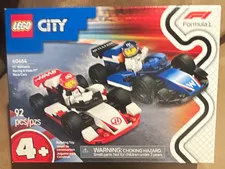 LEGO City 60464 F1 Williams & Haas Race Cars Set 92 pcs 4+ Boxed