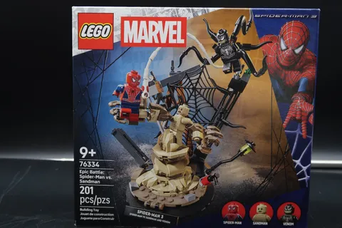 LEGO Marvel Super Heroes Epic Battle: Spider-Man vs. Sandman (76334) BOX ONLY