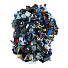 Lego 1.5 LB Assorted Bricks Blocks & Pieces Bulk Lot. LEGOS