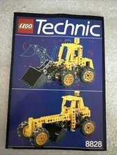 Lego Technic: 8828 Front End Loader Complete with Manual, No Box