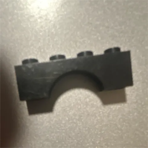 LEGO Black Arch Brick Piece Plastic 1