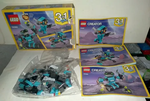LEGO Creator 3in1 31062 - Exploring Robot Explorer with Box and Instruction