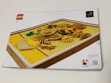 LEGO Manual For 31215 Art Vincent Van Gogh  Sunflowers Building Set Instructions