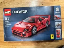 LEGO Creator Expert Ferrari F40 (10248) 1158 pcs Complete Set Box 14+