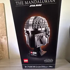 LEGO Star Wars The Mandalorian Helmet (75328), INCLUDES BOX AND INSTRUCTIONS