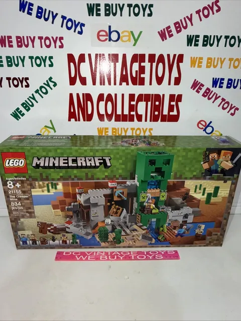 LEGO Minecraft The Creeper Mine (21155) New Sealed 🔥 L@@K 🔥