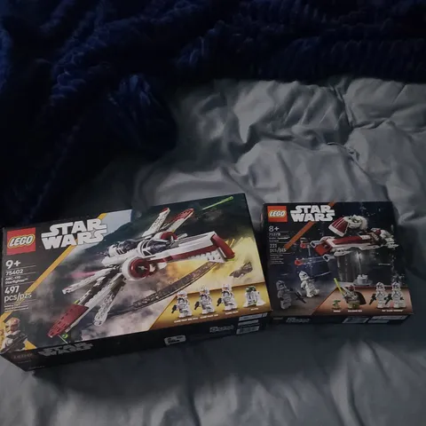 LEGO Star Wars With A Caption Rex And A ARC 170 AND A SPEEEDER BIKE Boxes On