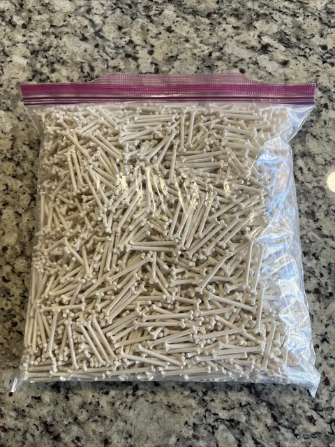 Lego Massive Bag Of Brand New Bone Pieces Over 2000
