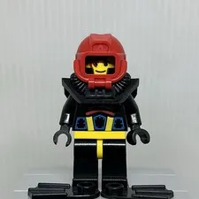 LEGO Aquazone aqu006a Aquashark 1 with Black Flippers Minifigure 6155 6190