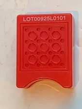 LEGO Red Nintendo DS Game Holder Case 