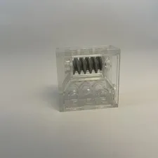 Lego Technic Gearbox w Worm Gear Clear Transparent 32239